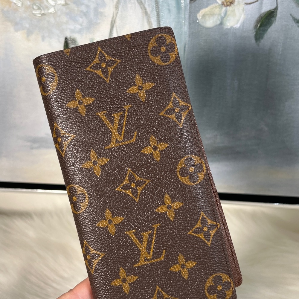 Louis Vuitton LV Long Wallet  Brown Monogram